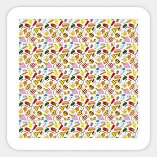 Junk food kawaii Sticker